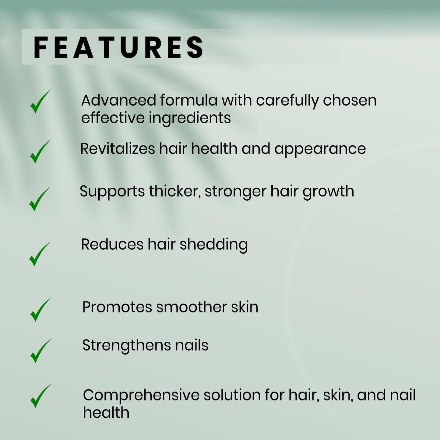 S-Secrets Hair, Skin & Nails Vitamin – Non-GMO Multivitamin with Biotin 5,000 mcg (60 Capsules) - görsel 2