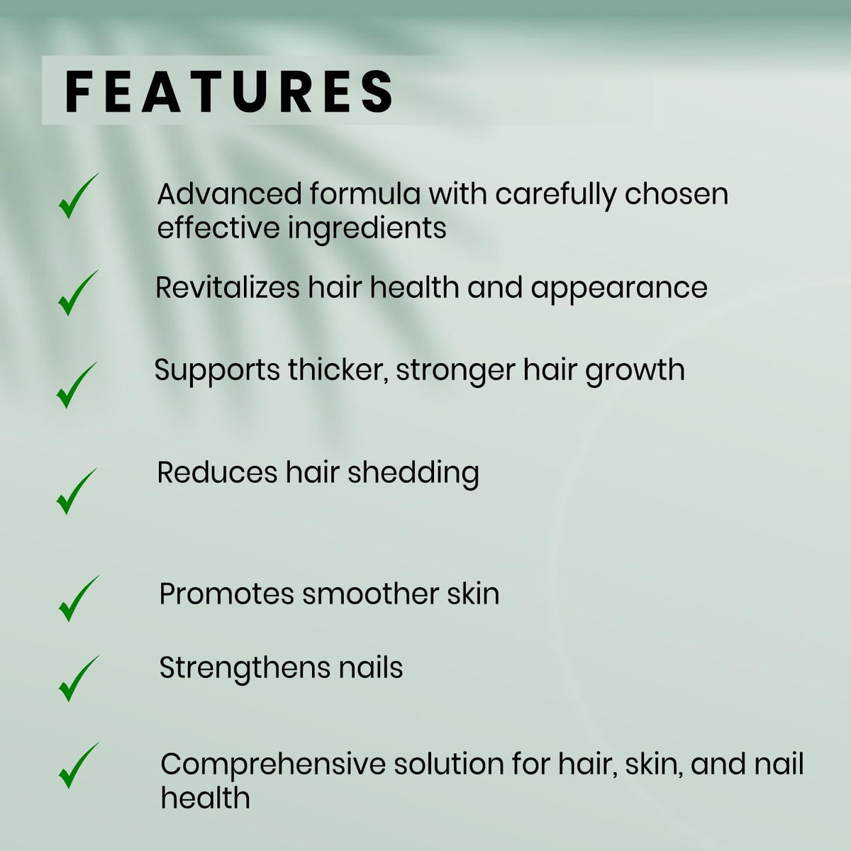 S-Secrets Hair, Skin & Nails Vitamin – Non-GMO Multivitamin with Biotin 5,000 mcg (60 Capsules) - görsel 2