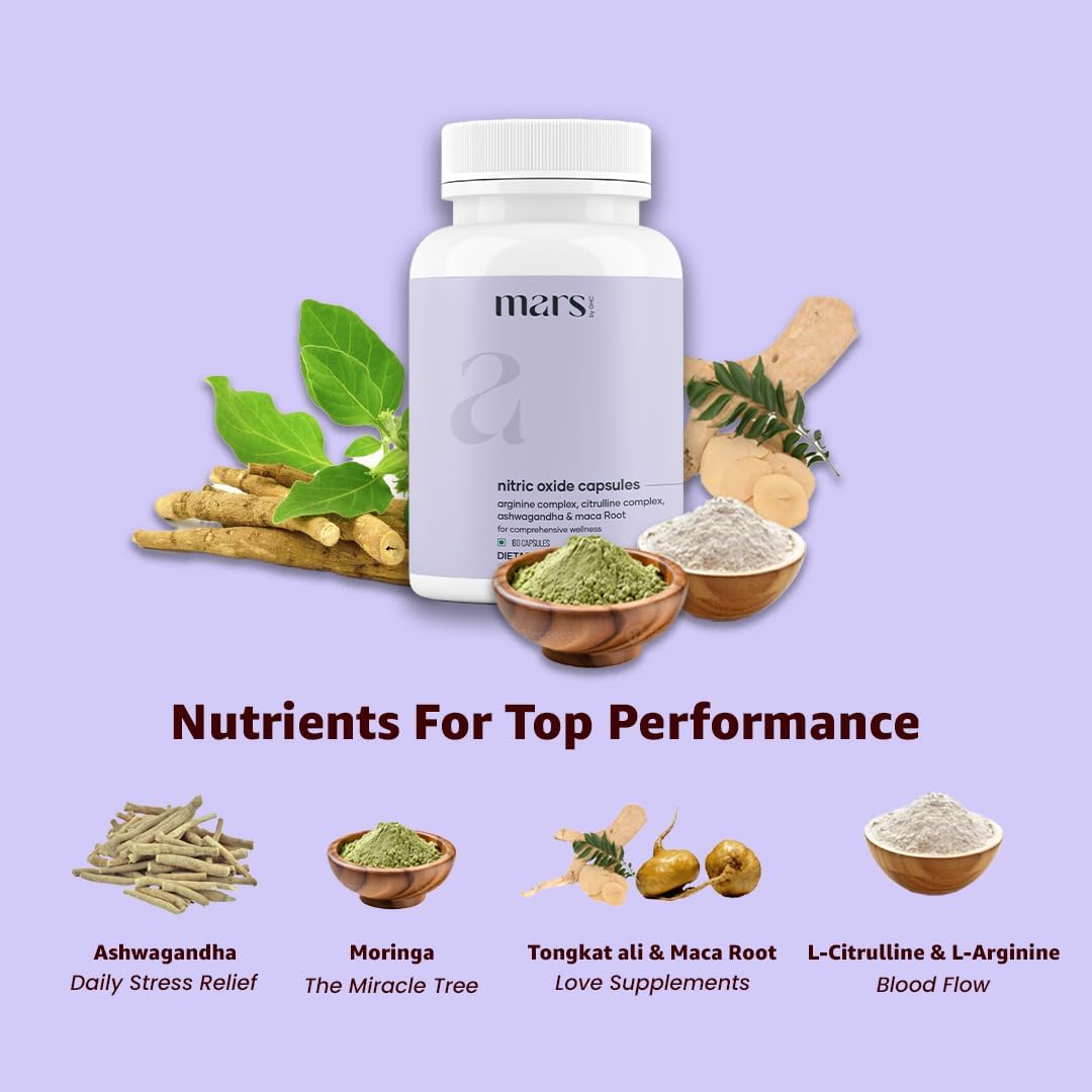 Mars Nitric Oxide Capsules – Pack of 3 - görsel 4