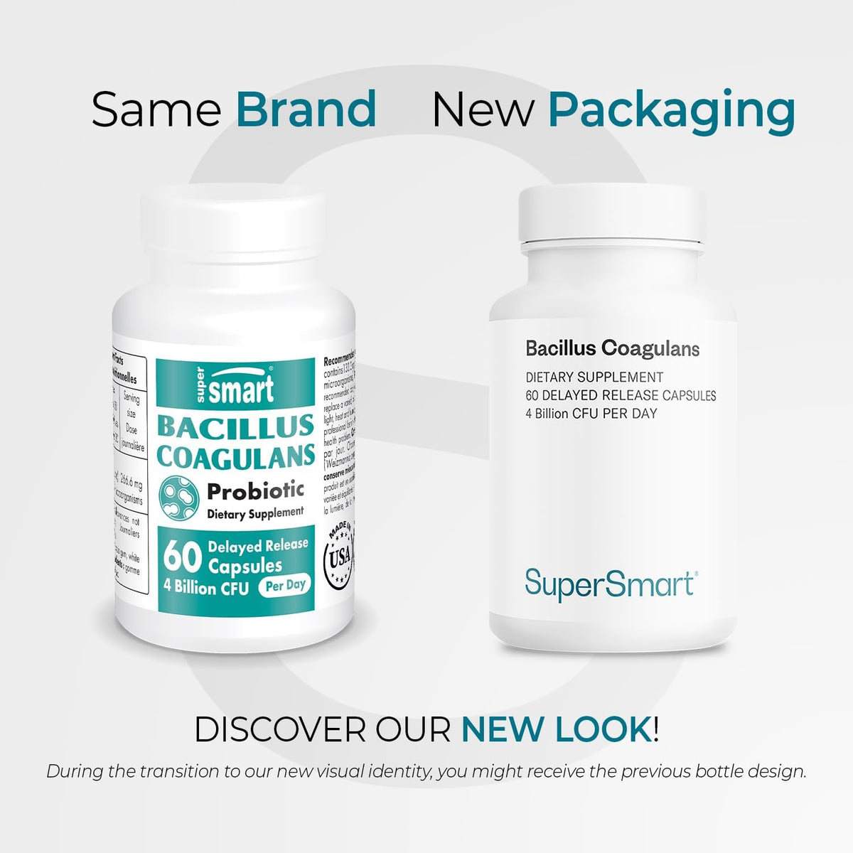 Supersmart Bacillus Coagulans Probiotic | 4 Billion CFU | Delayed Release | 60 Capsules - görsel 2