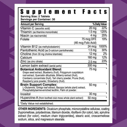 Youngevity Synaptiv Brain Support Supplement - 120 Tablets