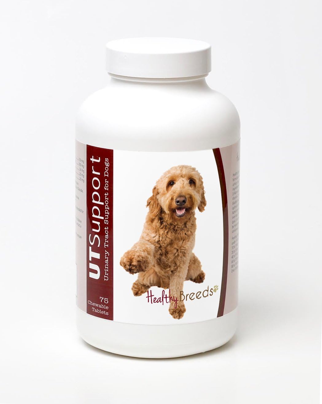Healthy Breeds Goldendoodle Cranberry Chewables - 75 Count - görsel 1