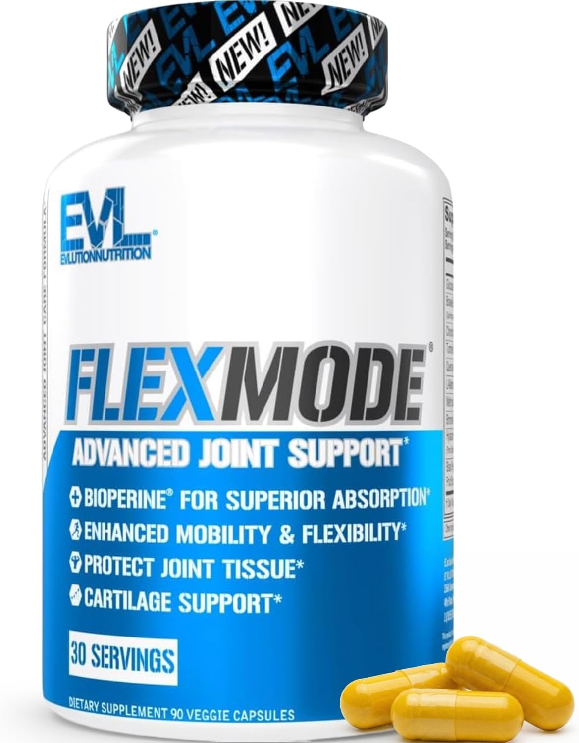 Evlution FLEXMODE High Absorption Joint Support Supplement - 30 Servings - görsel 1