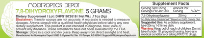 7,8-Dihydroxyflavone Powder | 5 Grammes | 7,8 DHF