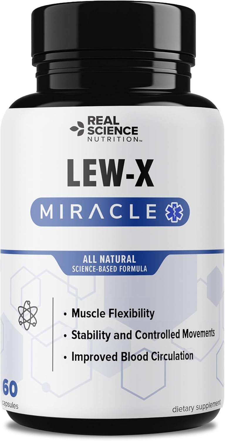 Real Science Nutrition Lew-X – Cognitive Support Supplement for Memory & Muscle Relaxation - görsel 1