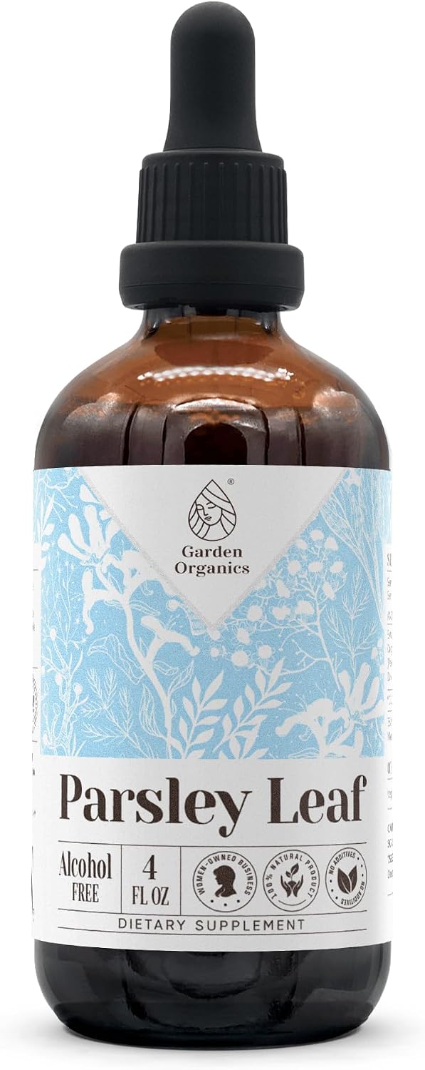 Parsley Leaf Alcohol-Free Natural Tincture Extract, Traditional Immune Support, Liquid Drops (2 fl oz / 59 ml) - görsel 6