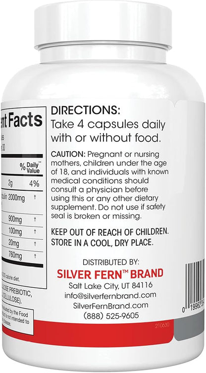 Silver Fern Cleanse - Daily Gut - 120 Capsules - 30 Day Supply