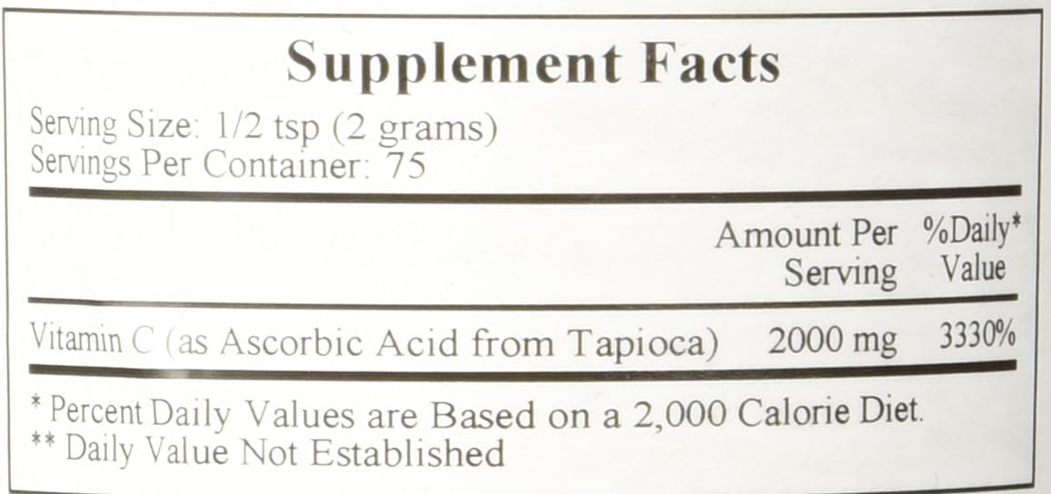 Ecological Formulae - Vitamin C from Tapioca 150 g - görsel 3