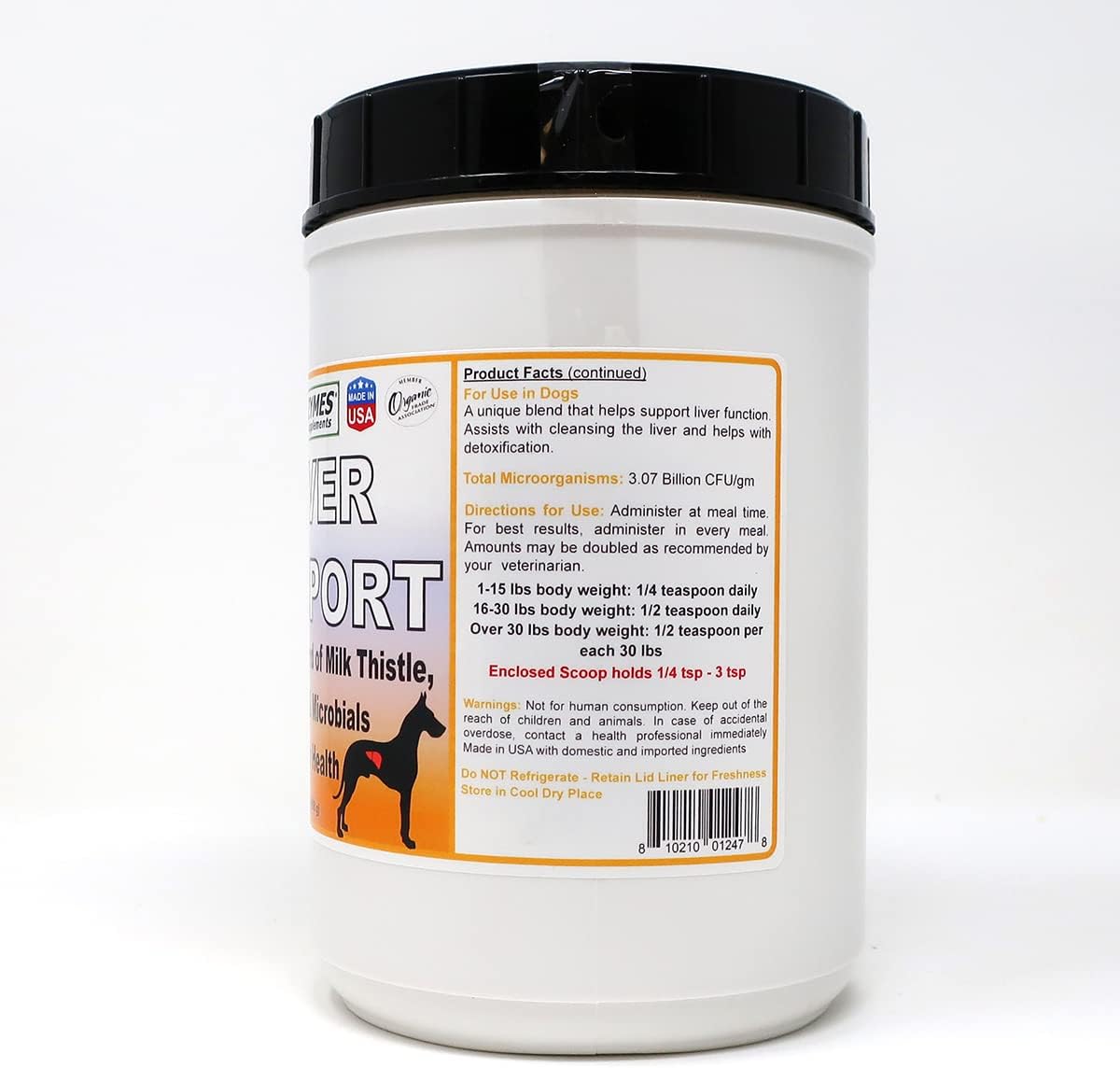 Dogzymes Liver Support (907 g) - görsel 2