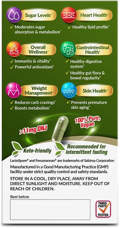 LABO Nutrition Mulbiotic Capsule – Organic Mulberry Leaf Extract with Probiotic & Prebiotic - görsel 7