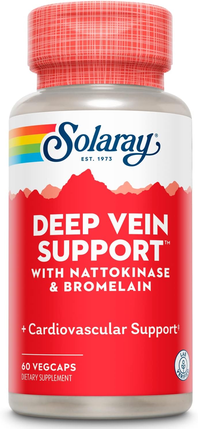 SOLARAY Deep Vein Support – 60 Vegan Capsules - görsel 1