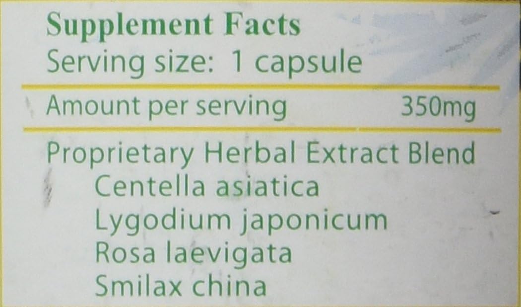 Kidney Chi Herbal Food Supplement, 350mg, 120 Capsules - görsel 2