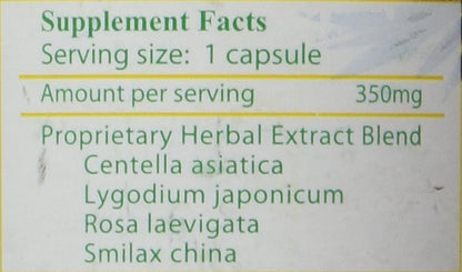 Kidney Chi Herbal Food Supplement, 350mg, 120 Capsules
