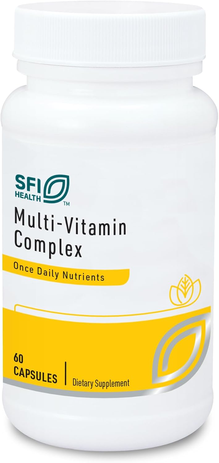 Klaire Labs Multi-Vitamin Complex - Hypoallergenic Mineral-Free Multivitamin with Metafolin Folate, B6 & B12 (60 Capsules) - görsel 1