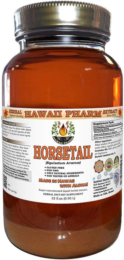 Hawaii Pharm Horsetail (Equisetum arvense) Liquid Extract 120 ml