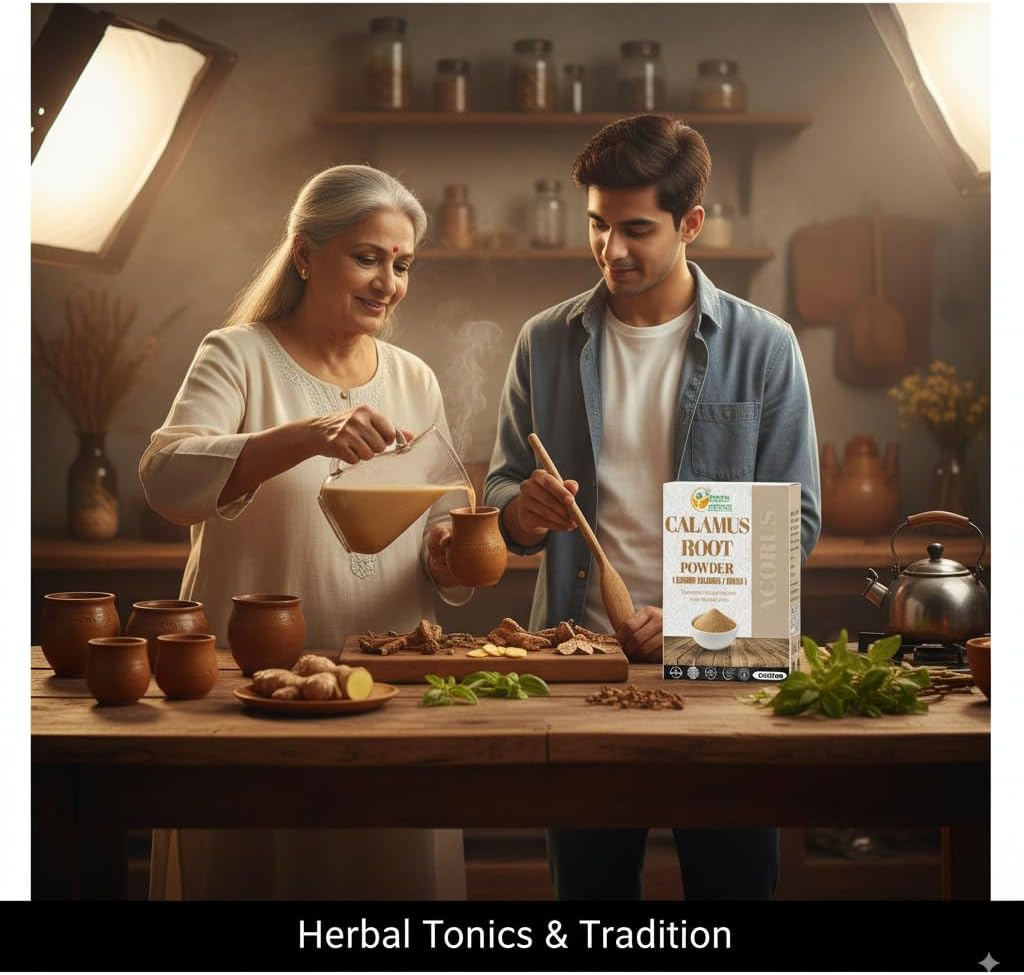 Herbs Botanica Calamus Powder – 100% Pure Acorus Calamus Root Powder (57g) - görsel 6