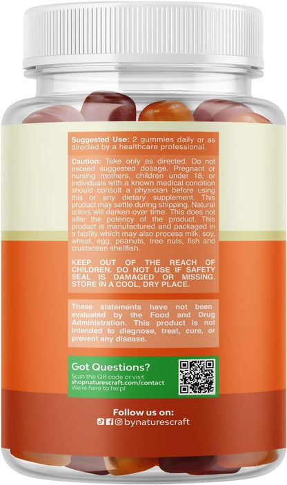 Multivitamin Gummies for Adults - Halal, Gelatine-Free, with B12 Biotin Zinc & Vitamin D - Non-GMO Gluten-Free - 90 Gummies