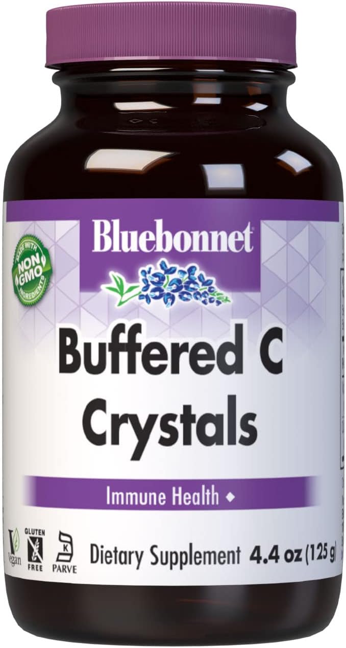 Bluebonnet Nutrition Buffered Vitamin C Crystals, 125 g Powder - görsel 1