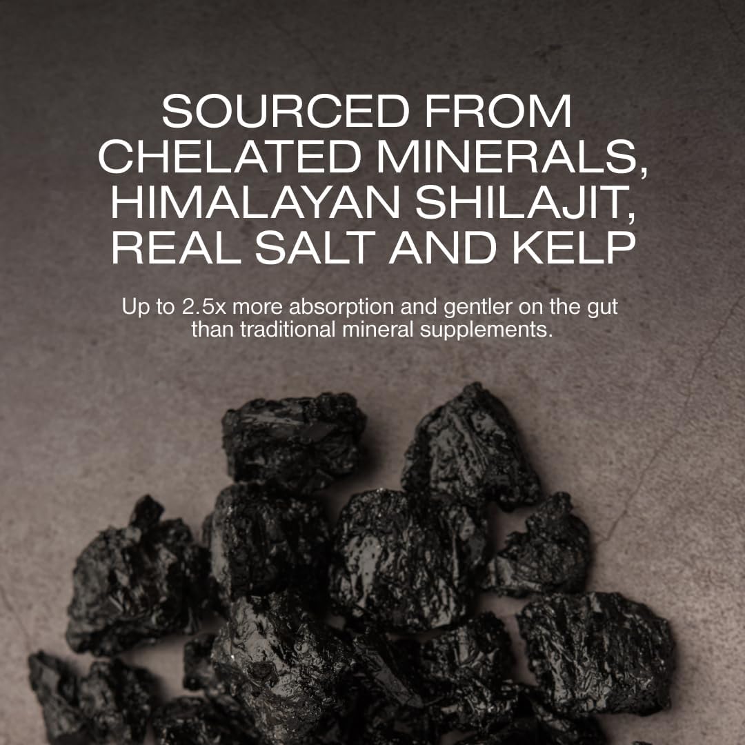 Human Nature Fine Tune: Multipurpose Daily Supplement for Focus, Digestive Health and More with Ancient Minerals, Himalayan Shilajit, Real Salt and Kelp - görsel 4
