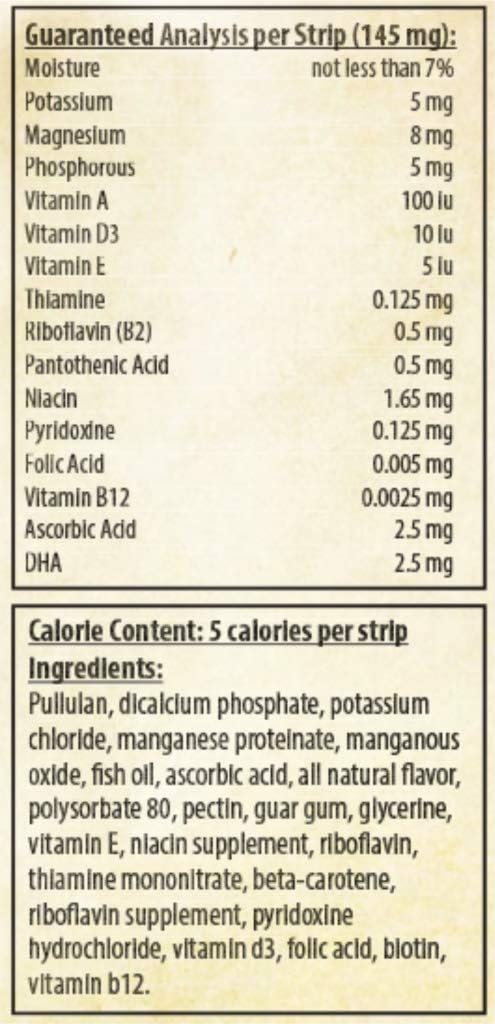 PetStrips Multi Vitamin for Puppies - 30 Fast-Acting Strips - görsel 5