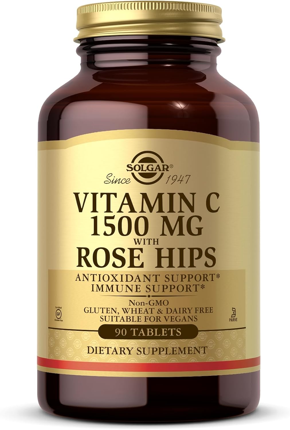 Solgar Vitamin C 1500 mg with Rose Hips, 90 Tablets - görsel 1