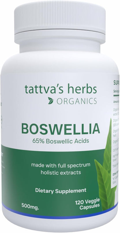 Tattva's Herbs CO2 Boswellia Serrata - 500 mg, 240 Veggie Capsules (2-Pack)