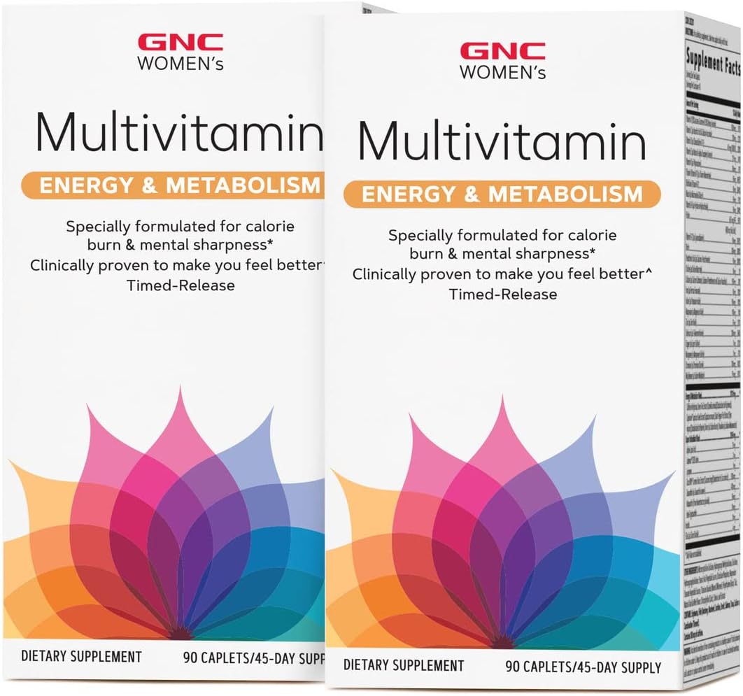GNC Women's Multivitamin Energy & Metabolism - Twin Pack - görsel 1