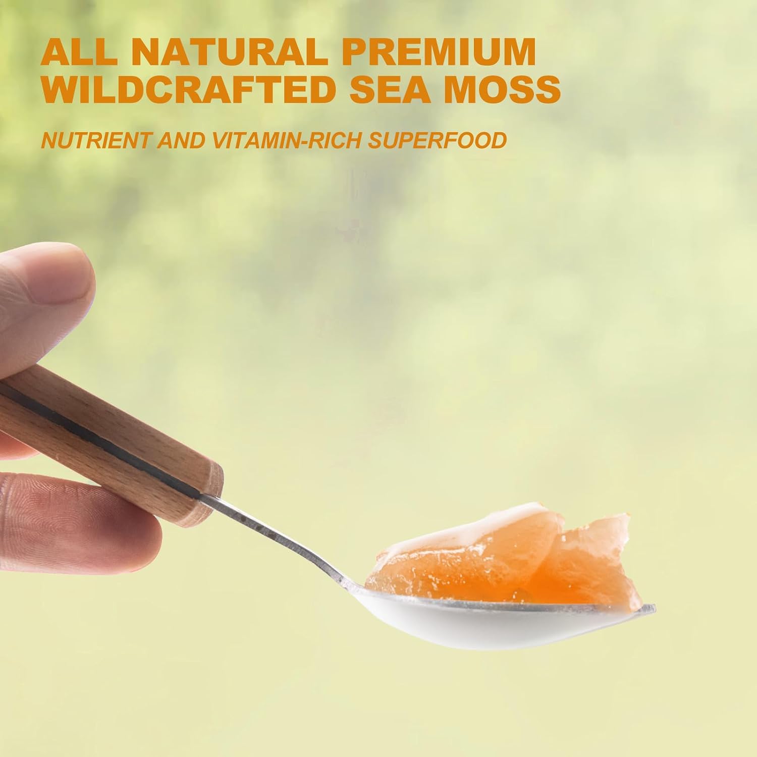 Sea Moss Gel – Raw Flavoured Irish Seamoss with Ashwagandha, Mango Flavour, Immune & Digestive Support, 524 g - görsel 4