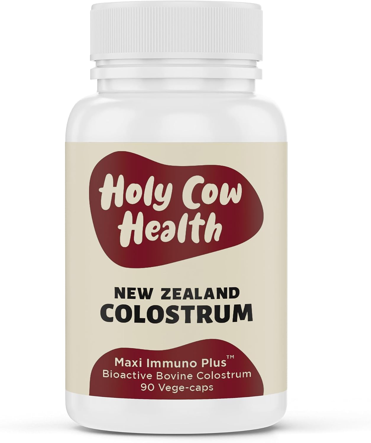 Holy Cow Health Colostrum Capsules – Pure, Undiluted, Highly Bioactive – for Gut and Immune Support - görsel 1