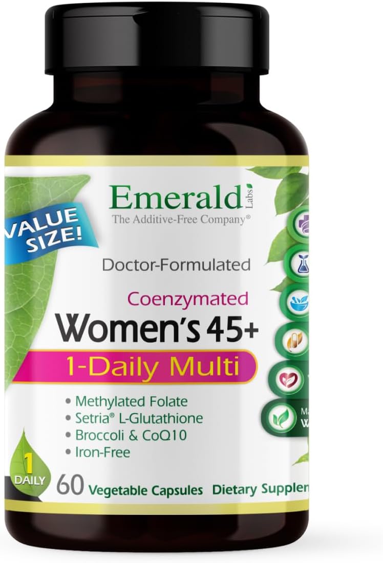 EMERALD LABS Women's 45+ 1-Daily Multi – Multivitamin for Bone Health - görsel 9