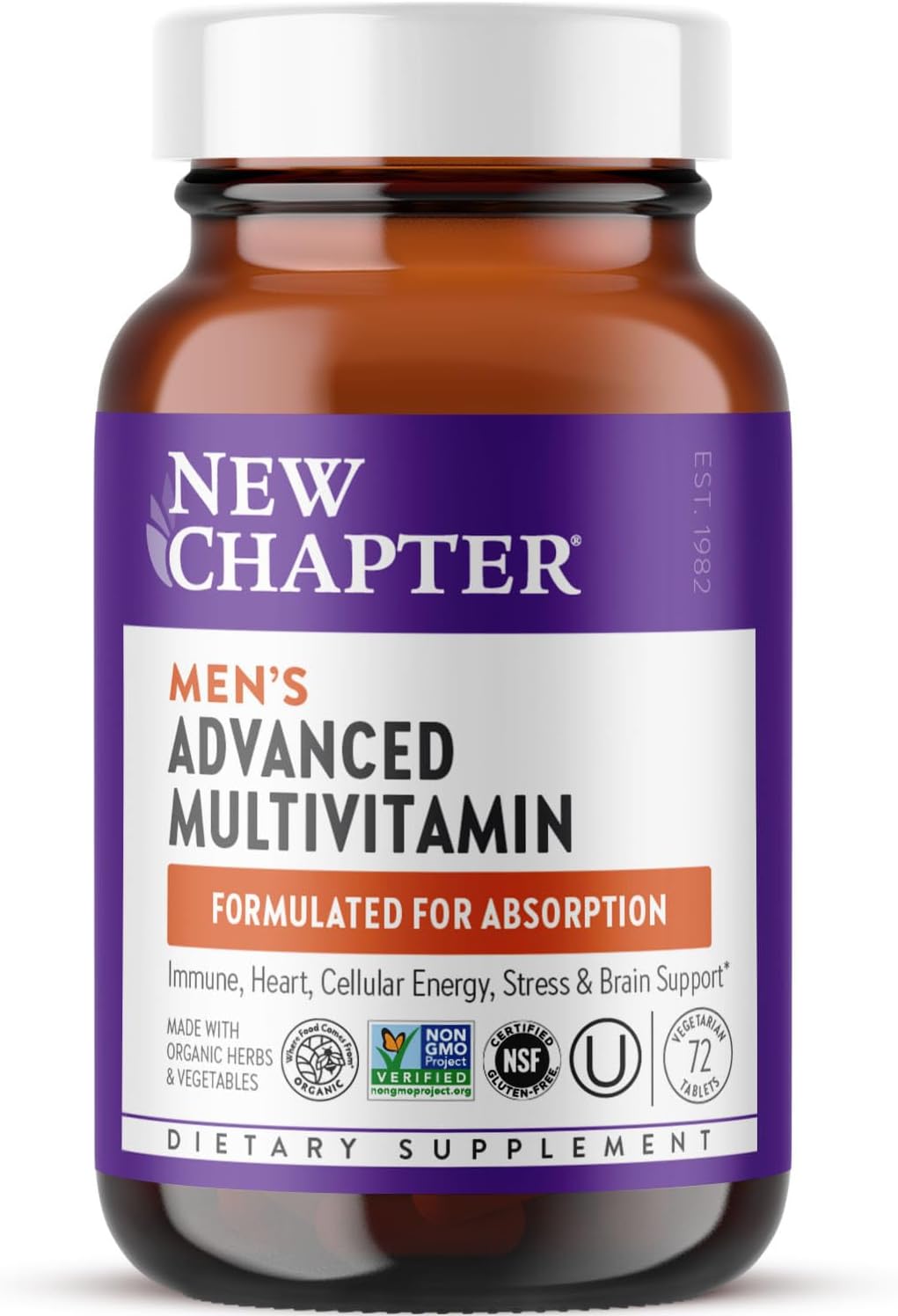 New Chapter Men's Multivitamin Advanced Formula – 120 Tablets - görsel 9