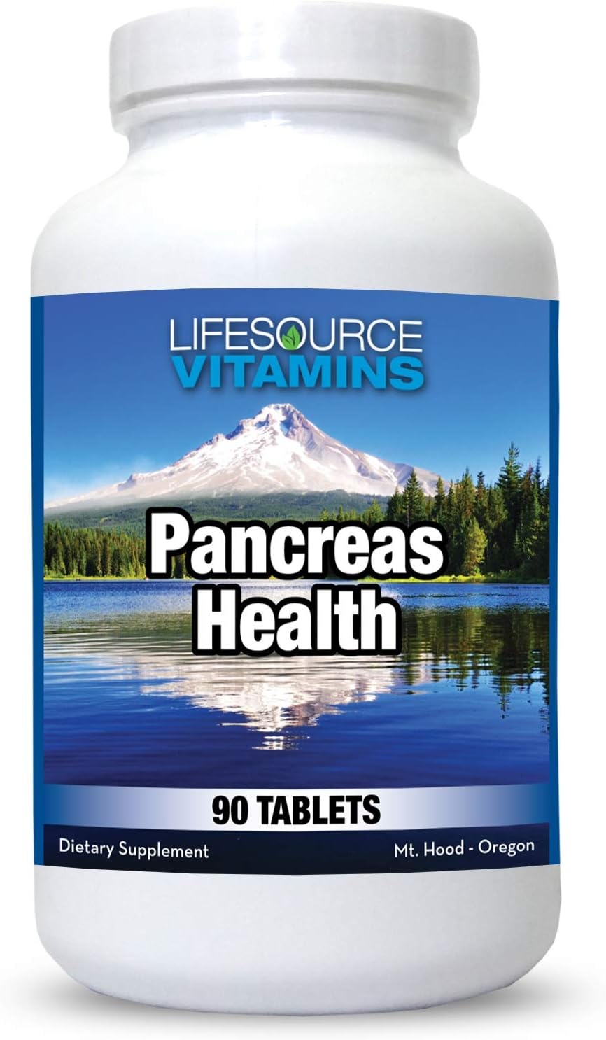 LifeSource Vitamins Pancreas Health-18 - All Natural Pancreas Support - görsel 4
