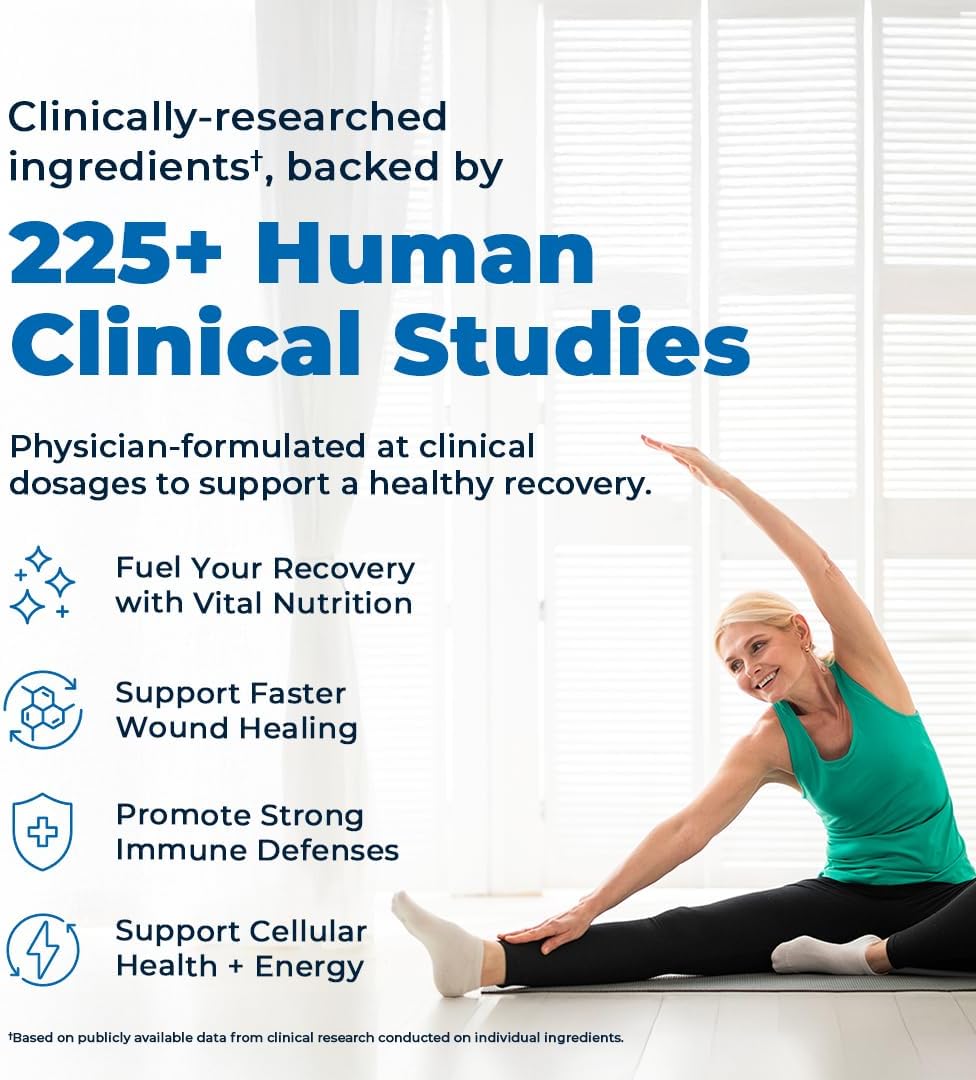 VitaMedica Clinical Support Formula - Multivitamin for Wound Healing & Recovery - Pre- & Post-Surgery Supplement - görsel 2