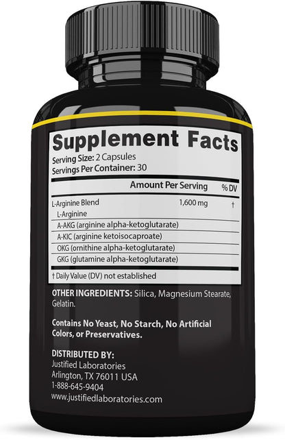 (2-Pack) Maasalong Max 1600mg Advanced Men's Health Formula, 120 Capsules