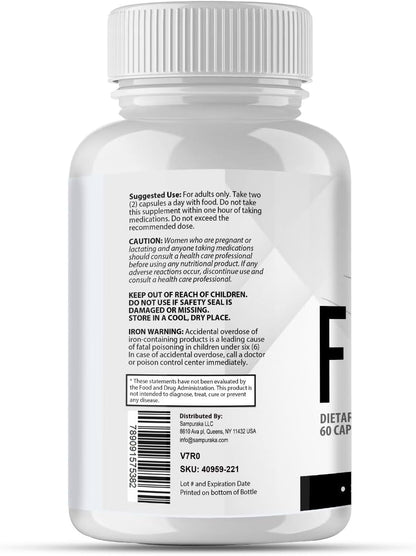 Folital New Advanced Formula Supplement - 3 Packs 90 Day Supply