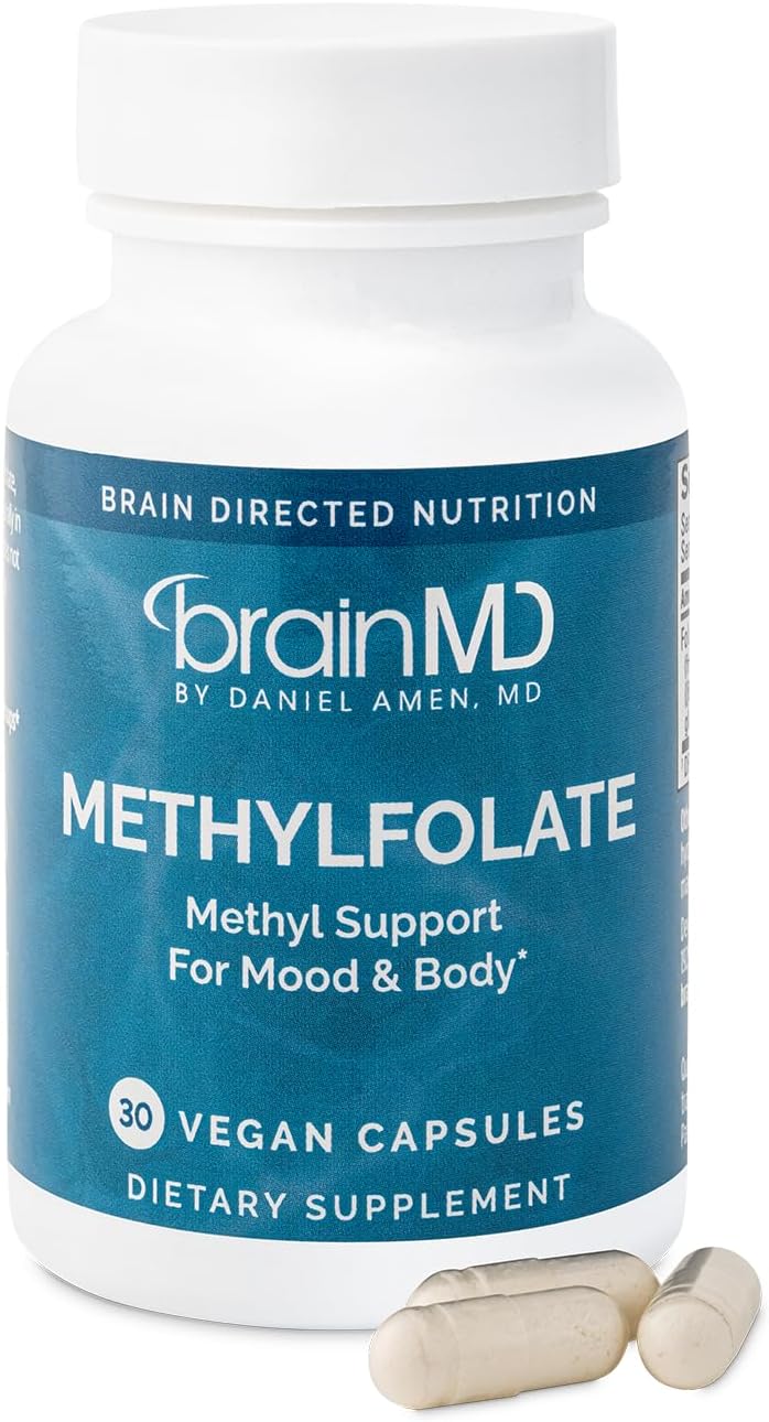 BRAINMD Dr Amen Methylfolate – 30 Capsules - görsel 1
