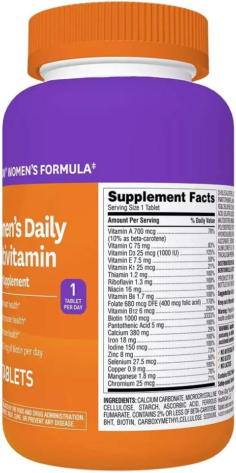 Members Mark Women's Daily Multivitamin (275 Tablets) - görsel 3