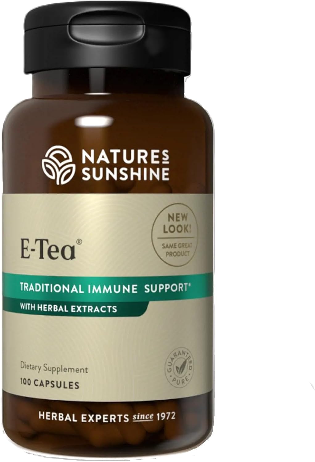 Nature's Sunshine E-Tea Capsules – Traditional Essiac Herbal Supplement for Natural Defence Support - görsel 1