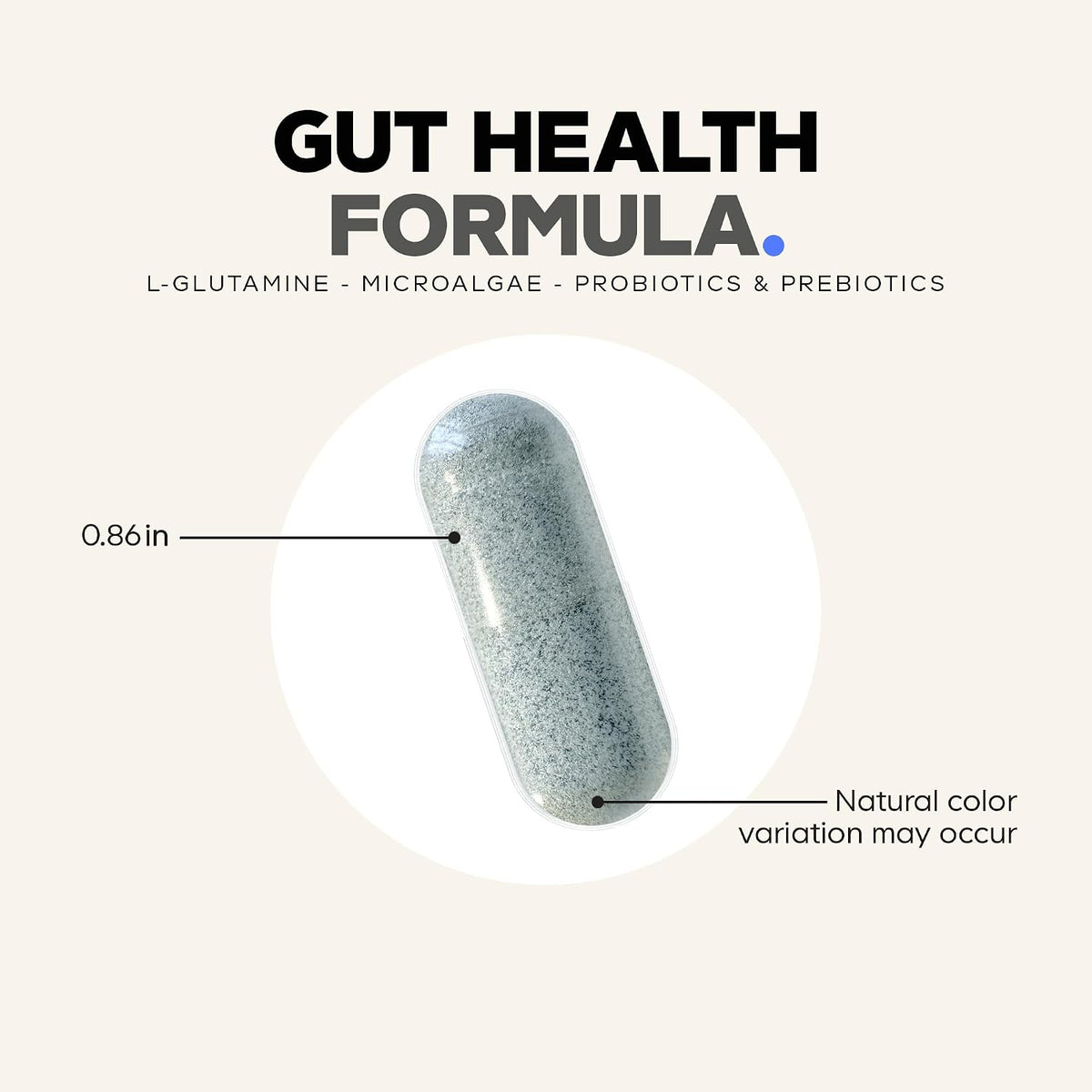 Codeage Gut Health Formula - L-Glutamine, Turkey Tail Mushroom, DGL Licorice, Probiotics & Prebiotics - 180 Capsules - görsel 8