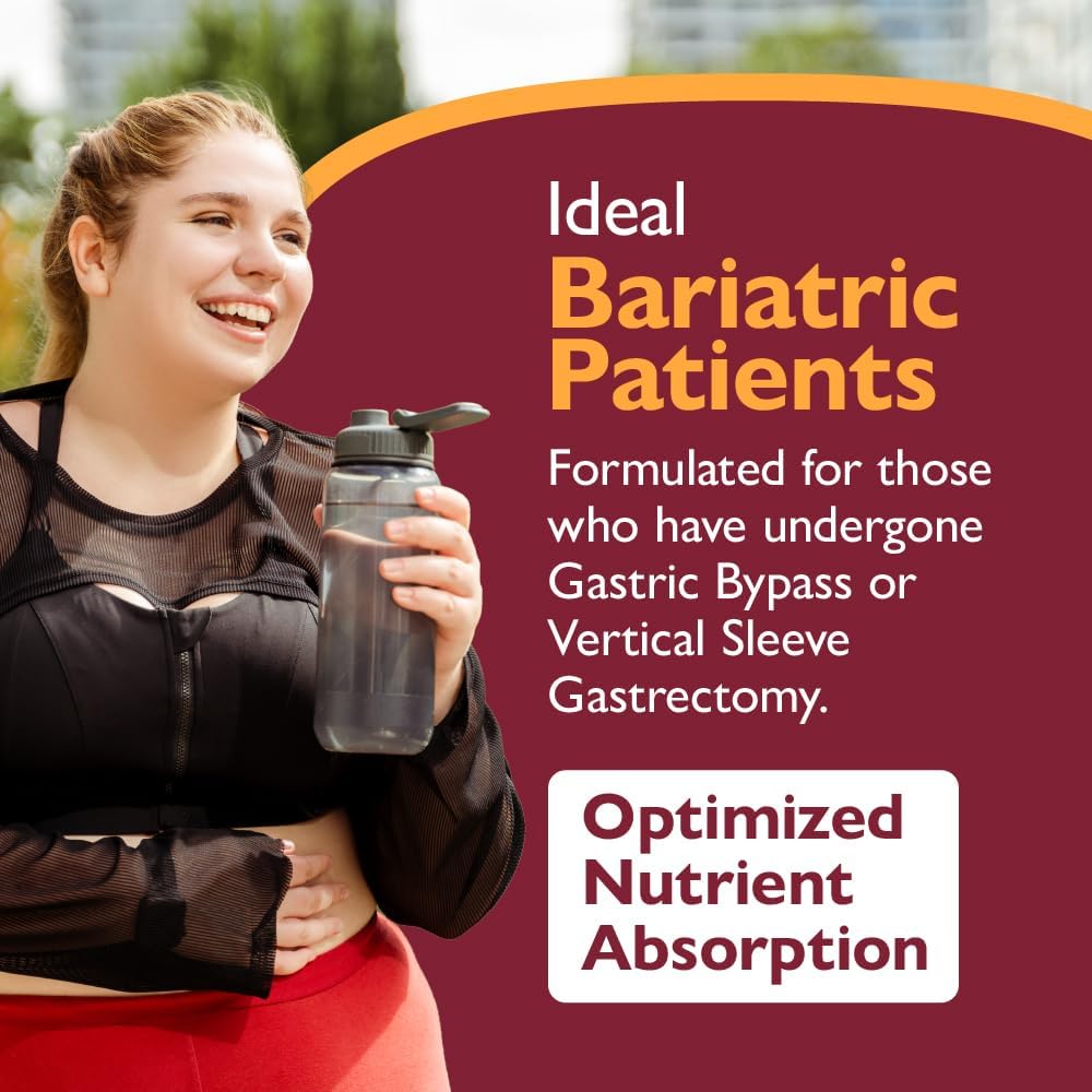 Celebrate Vitamins Bariatric Multivitamin with Iron 45 mg - Post Surgery Support - 180 Vegetarian Capsules - görsel 7