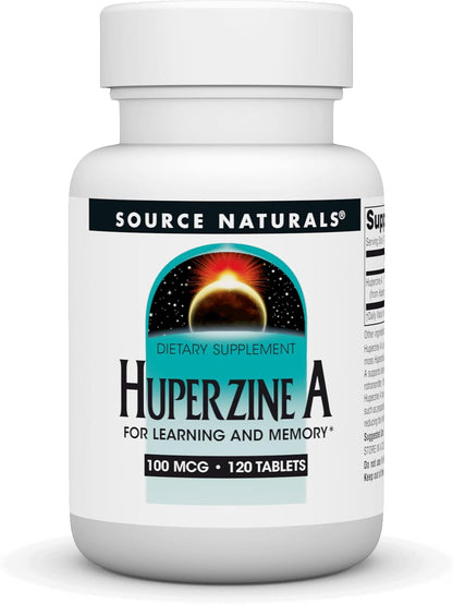 Source Naturals Huperzine A 100mcg – 120 Tablets