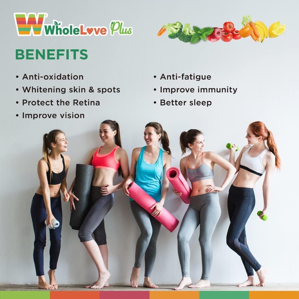 NOTO WholeLove Plus Women's Organic Whole Food Multivitamin, 60 Tablets - görsel 4