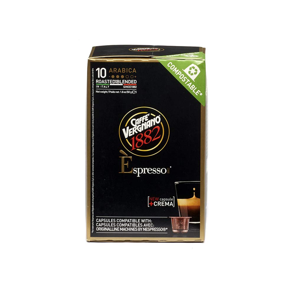 Caffè Vergnano 1882 Arabica Capsules Compatible with Original Line Nespresso Machines – 60 Capsules (6 Packs of 10) - görsel 2