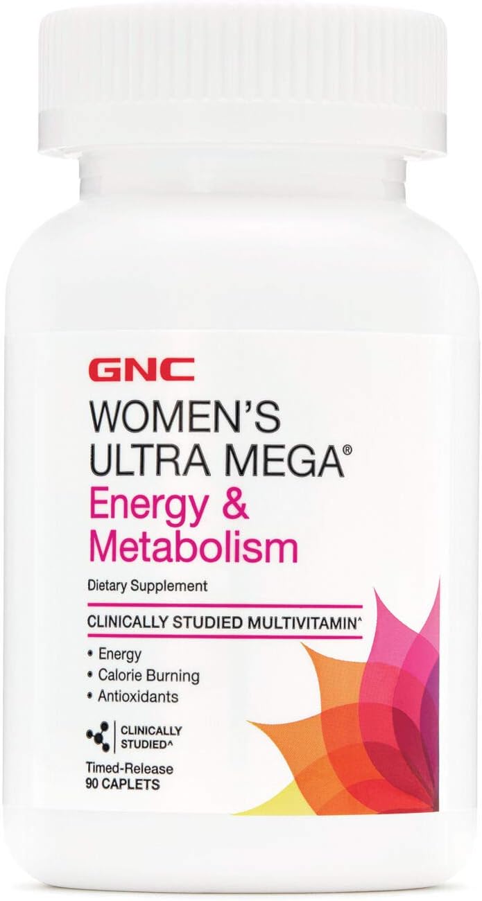 GNC Women's Ultra Mega Energy and Metabolism Multivitamin - görsel 3