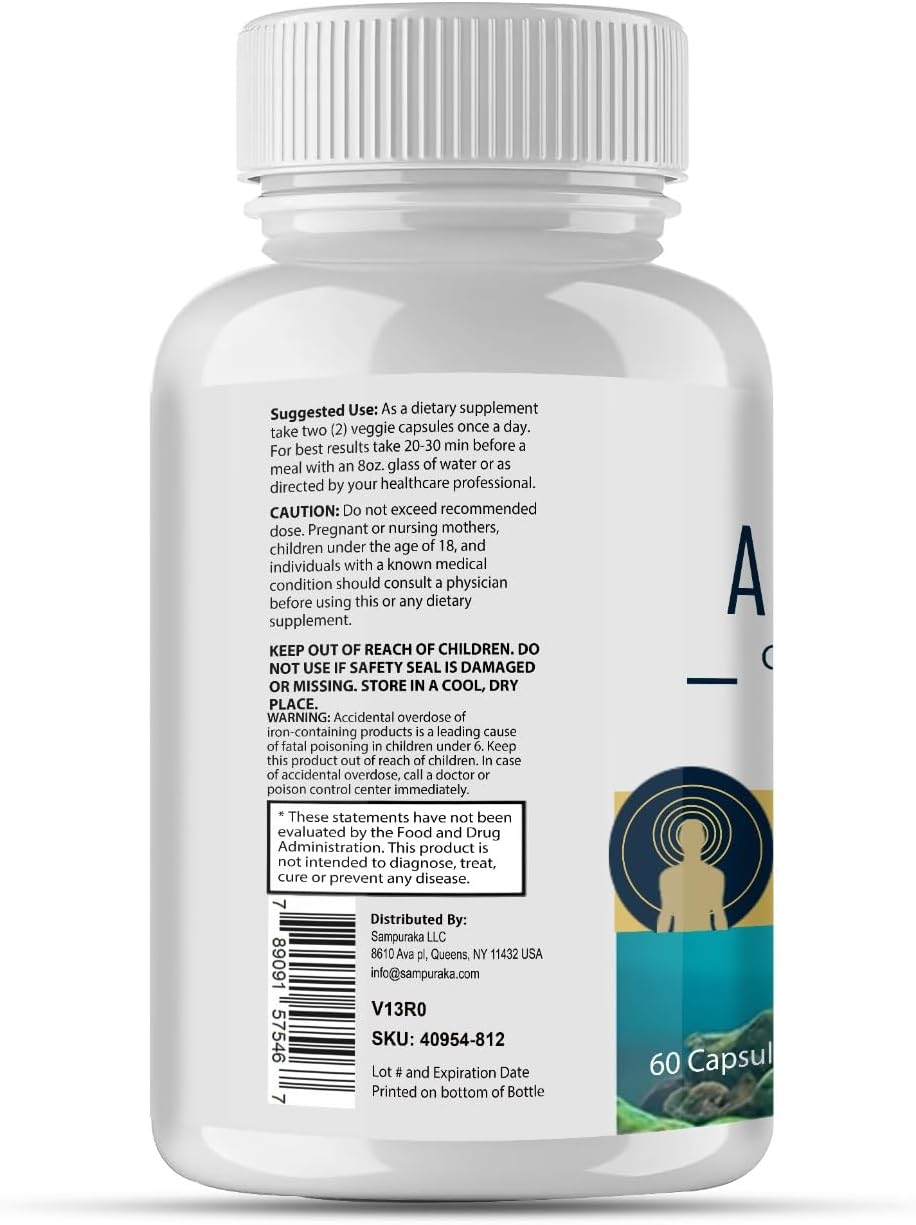 AquaPeace New Advanced Formula Food Supplement - 1 Pack 30-Day Supply - görsel 2