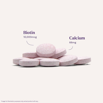 Natrol Beauty Biotin 10,000mcg Vitamins for Beauty, 100 Tablets
