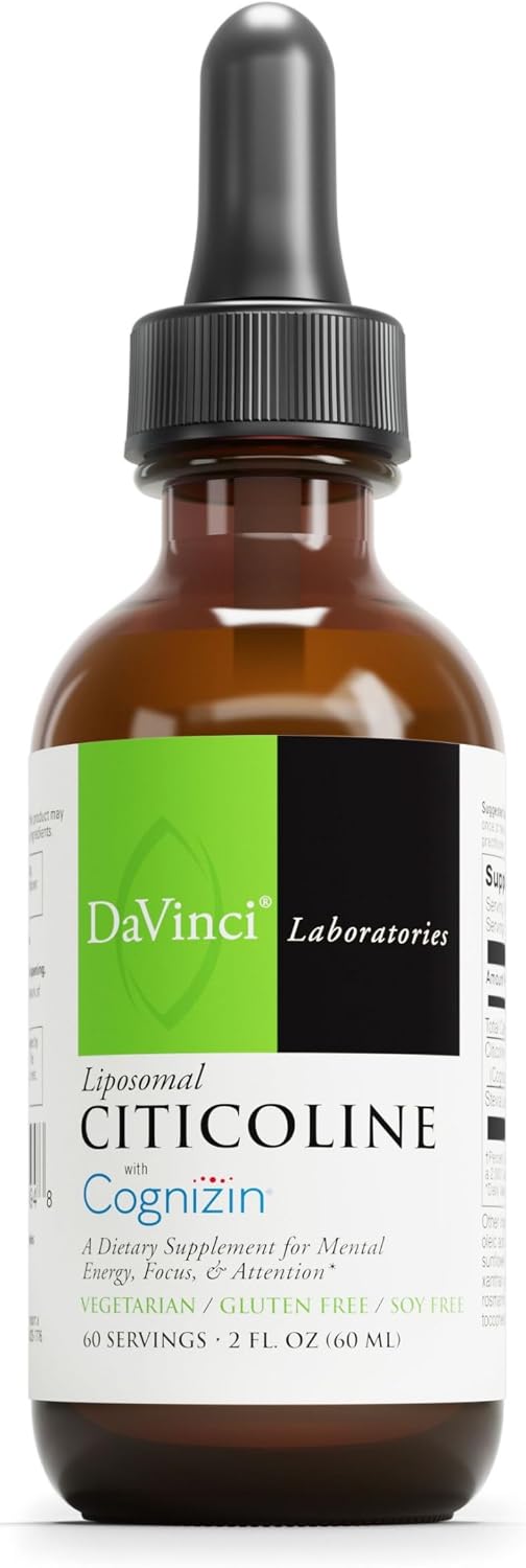 DaVinci Laboratories Liposomal Citicoline - 60 ml (60 Servings) - görsel 1
