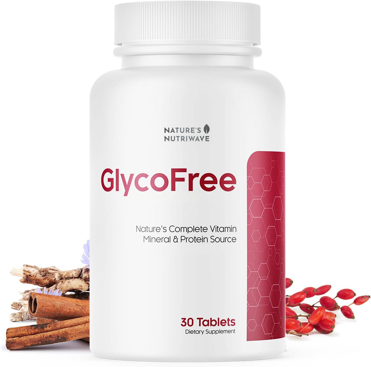 GlycoFree – Berberine, Bitter Melon & Cinnamon – 30 Tablets - görsel 7