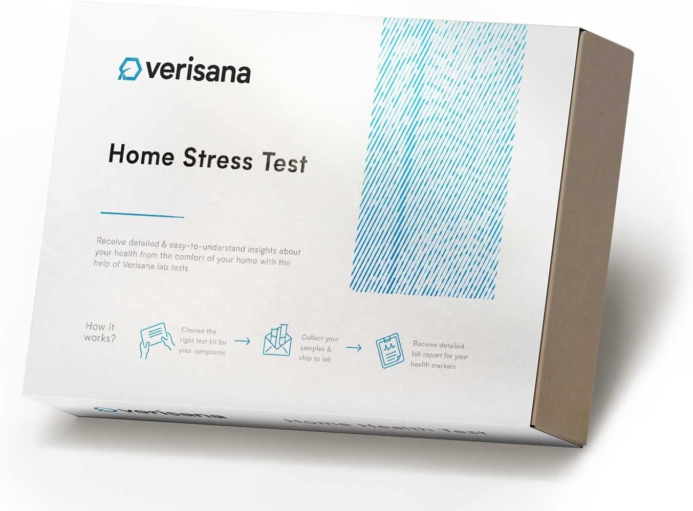 Verisana Home Stress Test – Saliva Cortisol Kit (4-Point Daily Profile) - görsel 1
