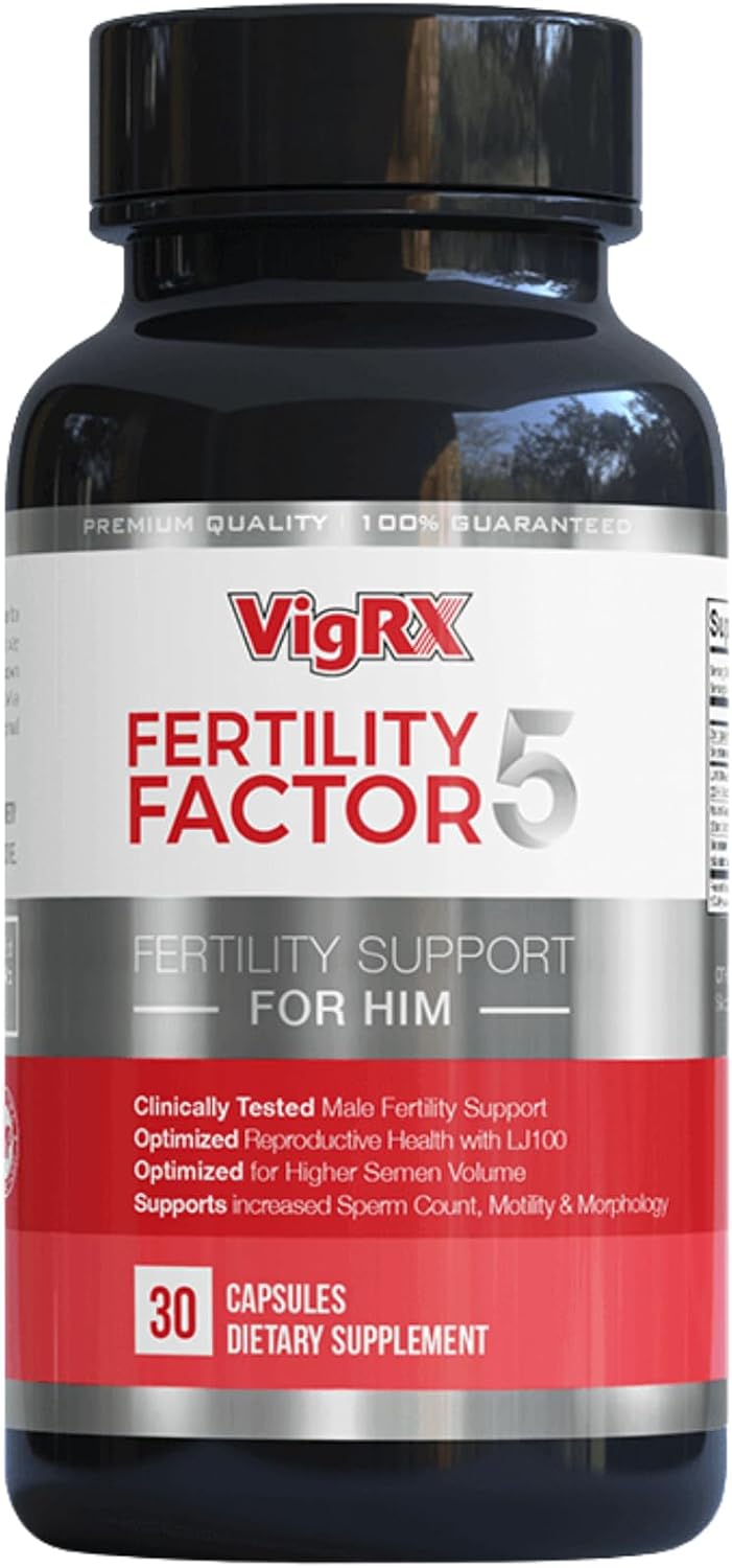 VigRX Fertility Factor 5 for Men – Male Reproductive Health Supplement - görsel 1